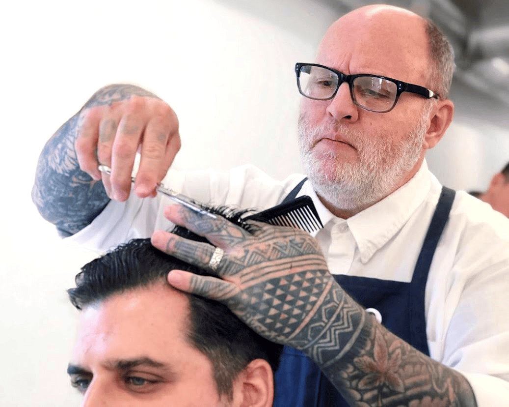 Fresh cut by John at Wimberley Barber Co.