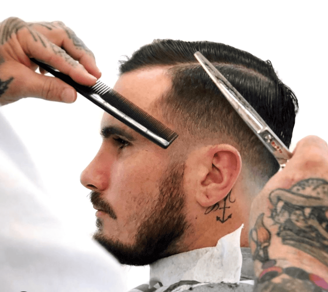 Fade detail by John at Wimberley Barber Co.